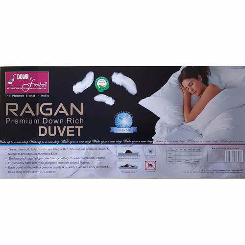 Raigan Premium Down Rich Duvet - Feature: Quick Dry