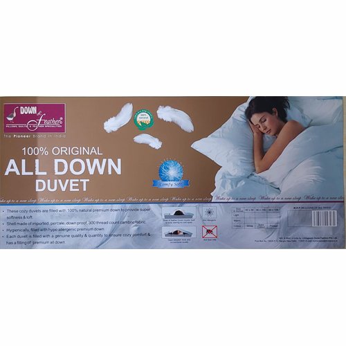 100% Orignal All Down Duvet - Feature: Quick Dry