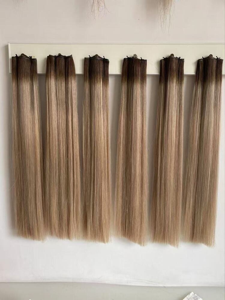 OEM Private label geniu weft extensions for fine hair