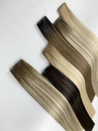 OEM Private label geniu weft extensions for fine hair