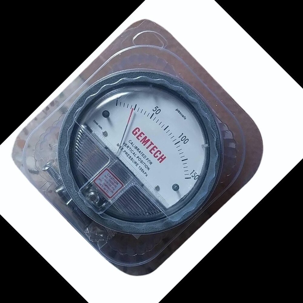 GEMTECH OMEGA TOP DIFFERENTIAL PRESSURE GAUGE