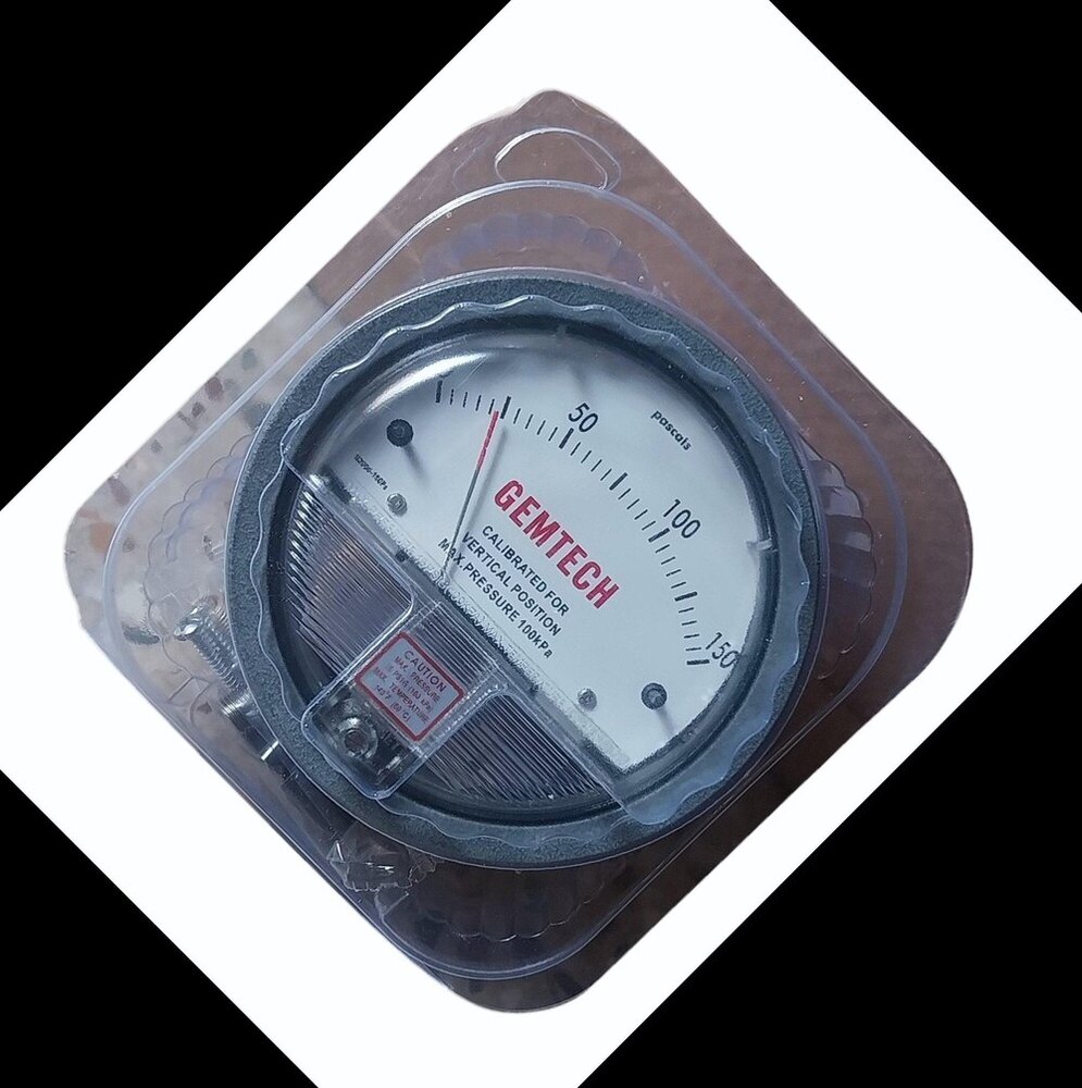 GEMTECH OMEGA TOP DIFFERENTIAL PRESSURE GAUGE
