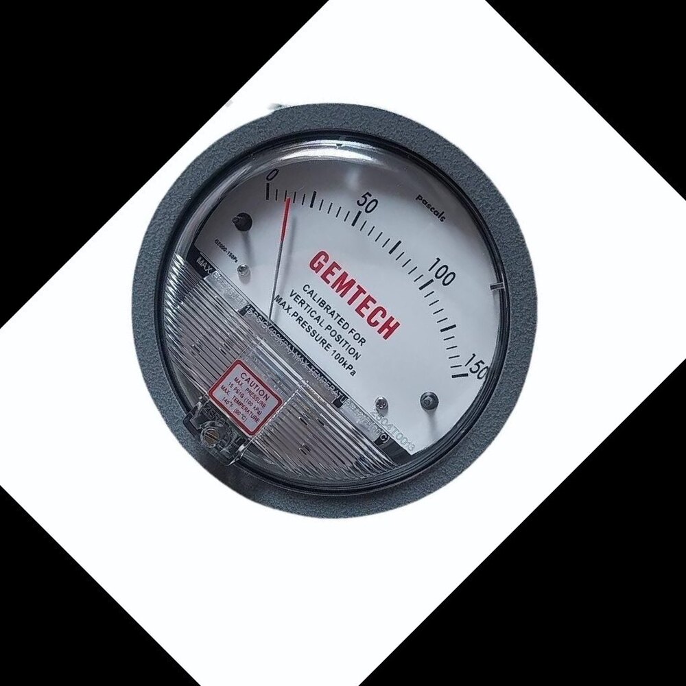 GEMTECH OMEGA TOP DIFFERENTIAL PRESSURE GAUGE