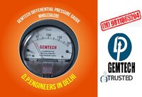 Differential Pressure Gauge GEMTECH MAKE Wholesale by Udyog Vihar