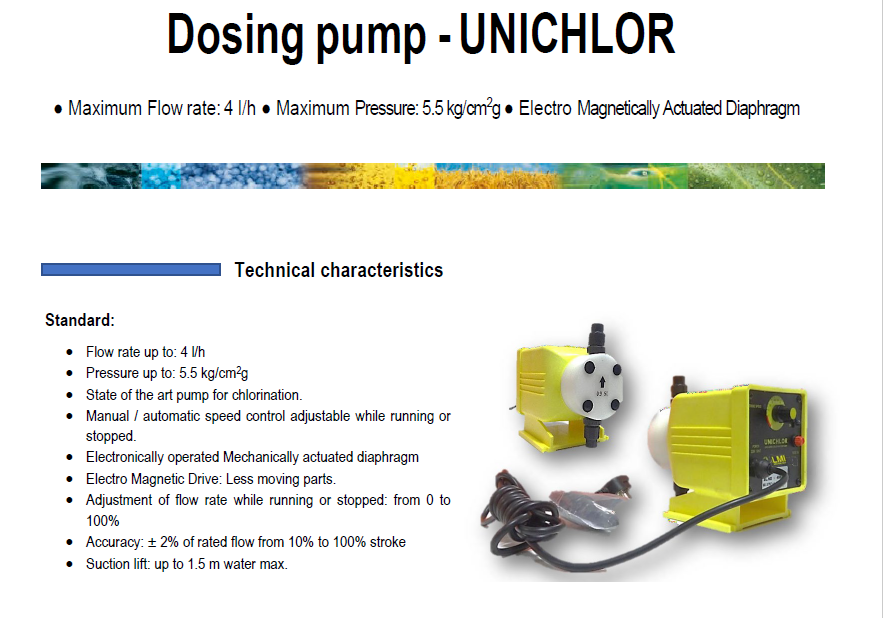 Dosing Pump - Application: Industrial