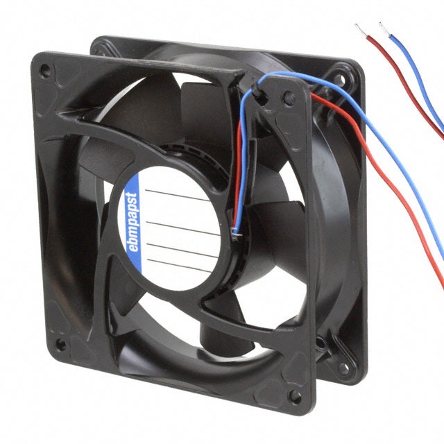 ebmpapst 4114NU 11938mm 24V DC 106.0CFM 5.6W 3200RPM Ball Bearing Cabinet Axial Cooling Fan