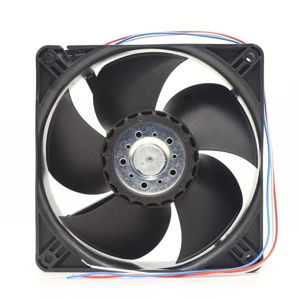 Ebmpapst 4414/12m 12038 120*120*38mm 12cm Dc 24v 4.1w Cabinet Axial Cooling Fan 4414/2hhp 4414/2n-522 - Color: Black