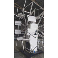 Semi Automatic HDPE Pipe Coiler Machine