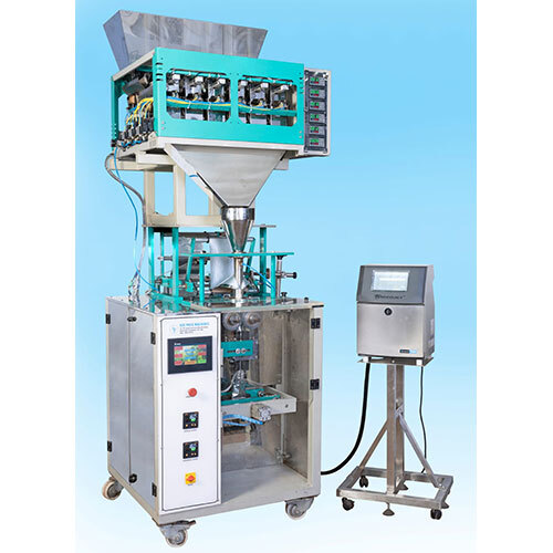Mini Collar Type 6 Head Weigh Filling Machine