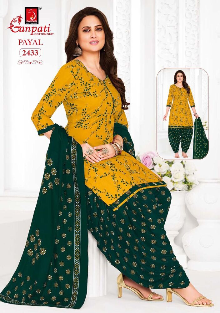 Ganpati Payal Vol-10  Dress Material