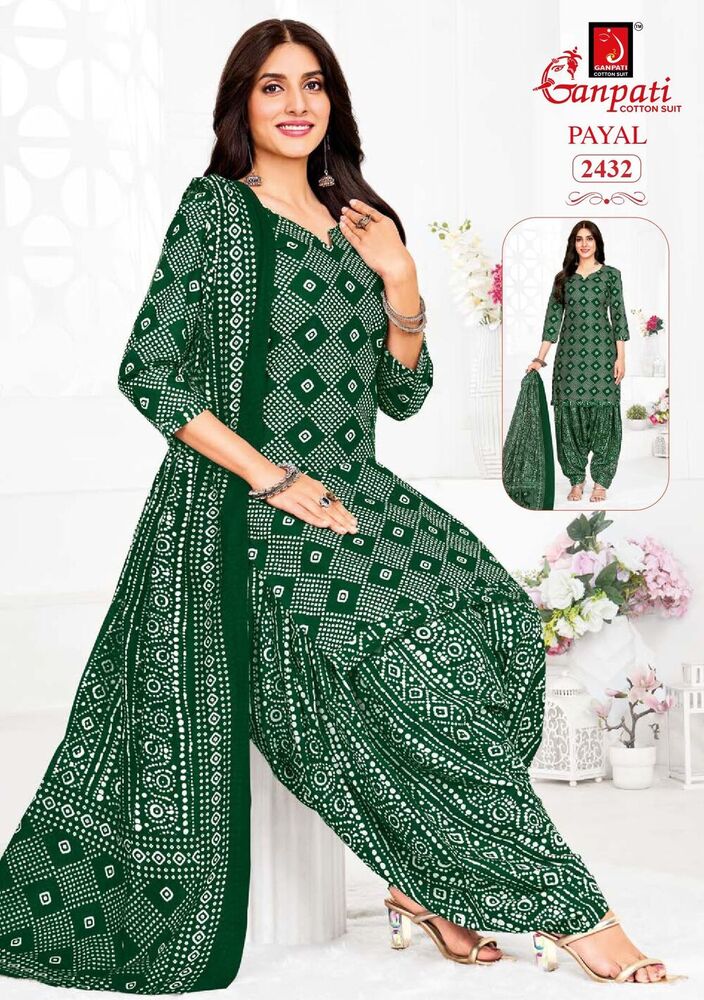 Ganpati Payal Vol-10  Dress Material