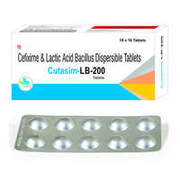 Cefixime And Lactic Acid Bacillus Dispersible Tablets