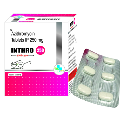 250 Mg Azithromycin Tablets Ip - Drug Type: General Medicines