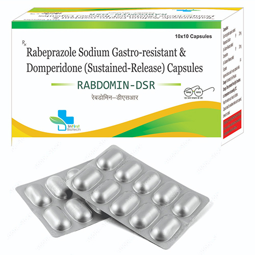 Rabeprazole Sodium Gastro-Resistant And Domperidone Capsules - Storage Instructions: Cool & Dry Place