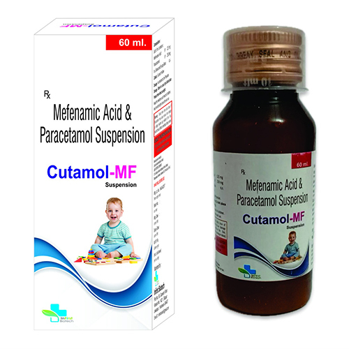 60 Ml Mefenamic Acid And Paracetamol Suspension - Drug Type: General Medicines