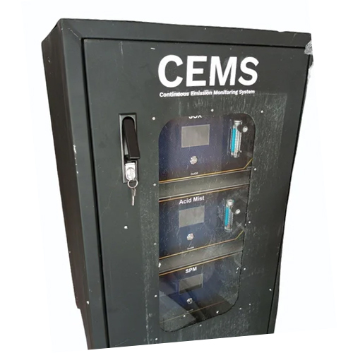 Continuous Emission Monitoring System - Mild Steel, Water Cooled, Digital Display | Automatic Operation, Real-Time Emission Data, Modular Design