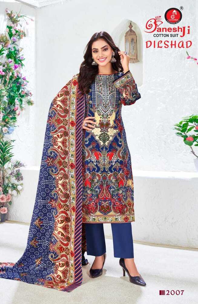 Ganeshji Dilshad Vol-02  Karachi Dress Material