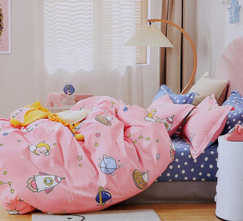 Kids Double Bedsheet - Feature: Shrink Resistant