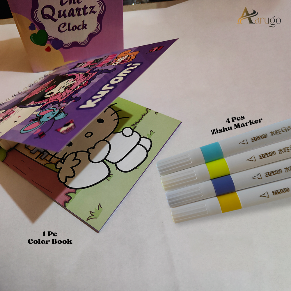 Kuromi Marker Stationery Set