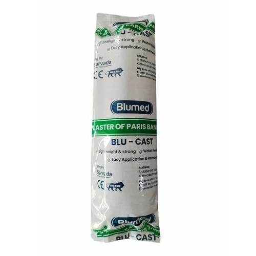 Blumed Plaster Of Paris Bandage - Color: White