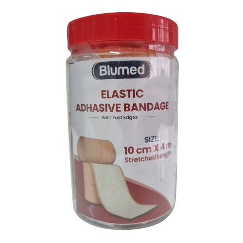 10Cmx4M Elastic Adhasive Bandage - Color: Skin