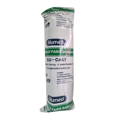 Blu-Cast Plaster Of Paris Bandage - Color: White