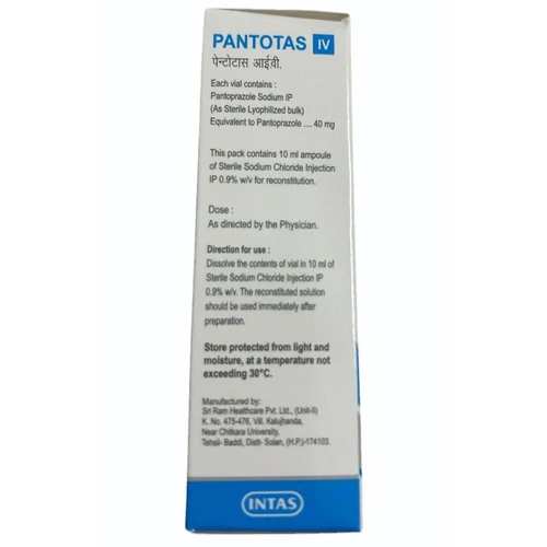 40mg Pantoprazole Injection Ip - Physical Form: Liquid