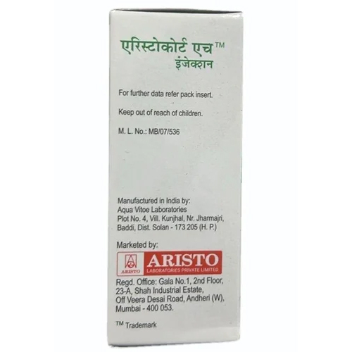 100mg Hydrocortisone Sodium Succinate Injection IP