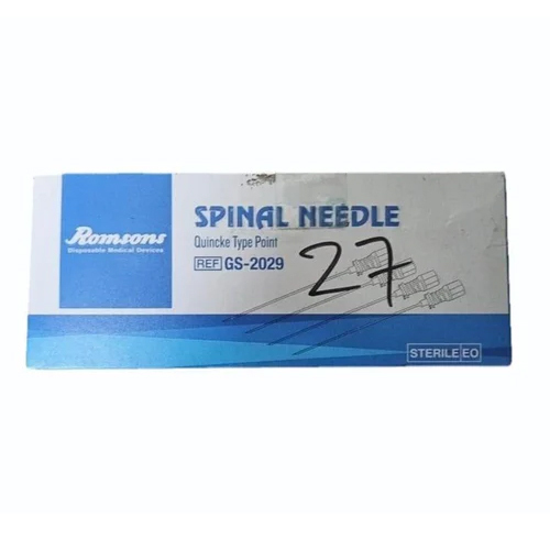 Romsons Spinal Needle - Needle Material: Stainless Steel