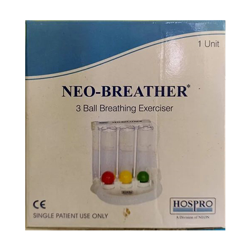 Neo Breather 3 Ball Breathing Exerciser - Color: Transparent