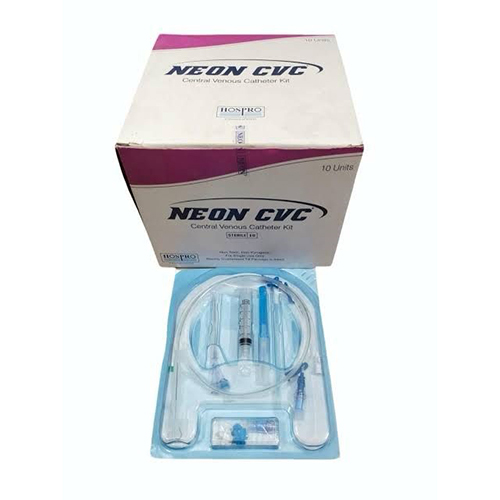 Neon Cvc Central Venous Catheter Kit - Color: Blue