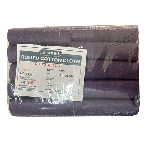 Deluxe Quality Rolled Cotton Cloth - Color: White