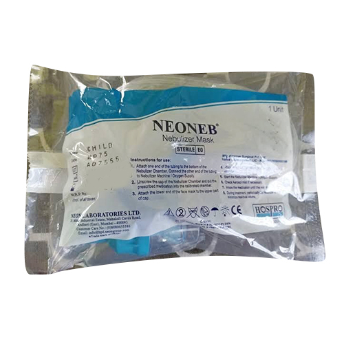 Neoneb Nebulizer Mask - Application: Hospital