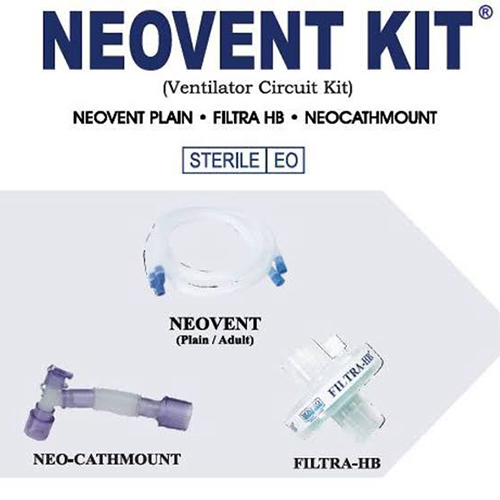 Neovent Ventilator Circuit Kit - Color: White