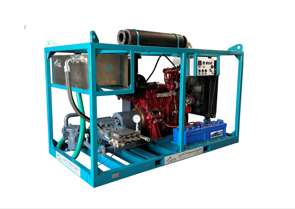 High Pressure Water Jetting Pumps - Color: Blue