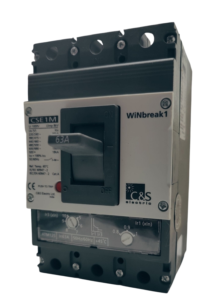 C&S MCCB  CSE1M125ATM3P-63A