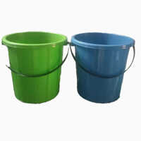 10-12 ltr the Dustbin without Lid and with Handle