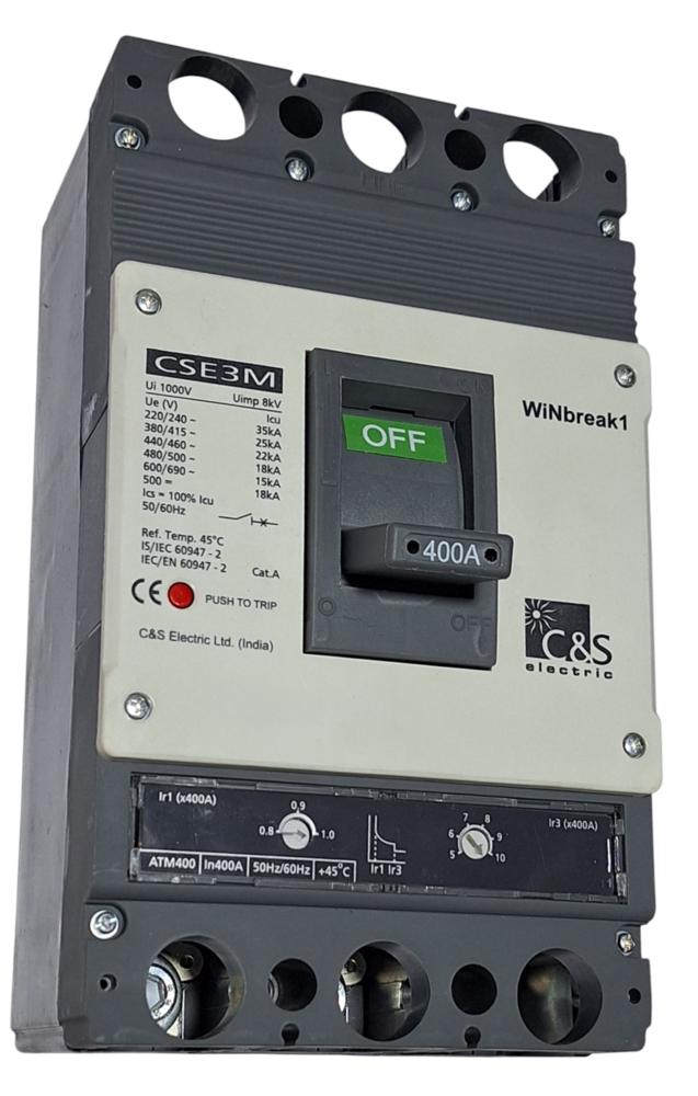 C&S MCCB CSE3M400ATM3P-400A