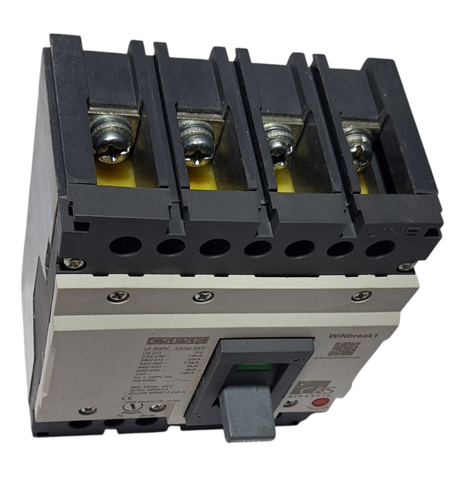 C&S MCCB CSESK125FMU4P-125AMP