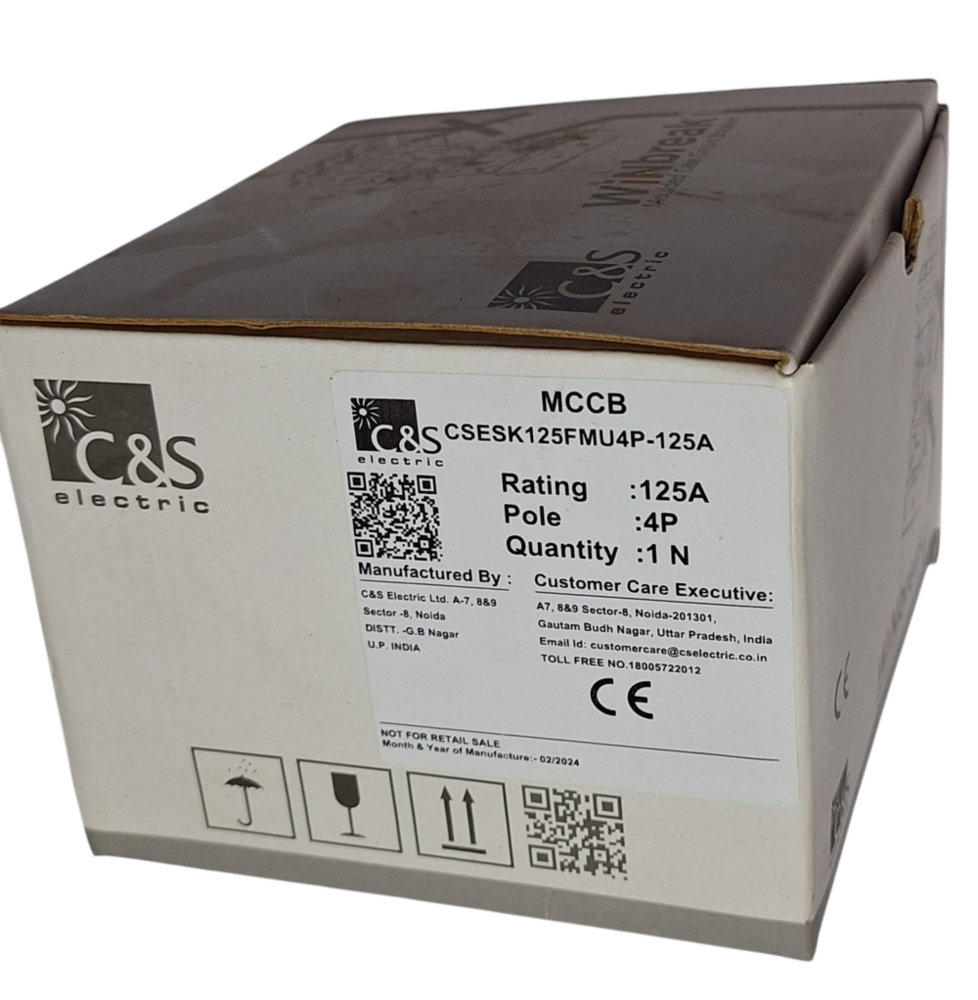 C&s Mccb Csesk125fmu4p-125amp - Color: Black