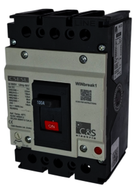 C&S MCCB  CSESL125FMU3P-100A