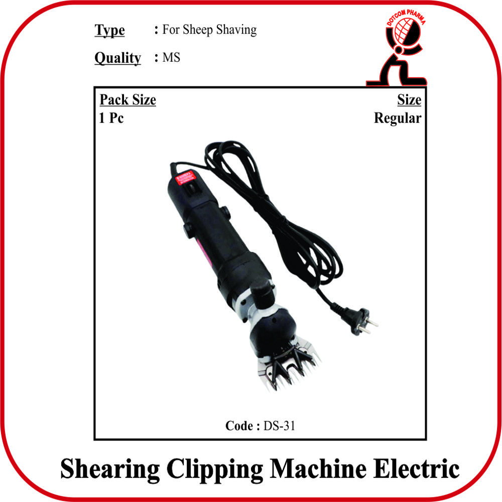 Shearing Clipping Machine Regular - Electric. - Application: Veterinary Purpose