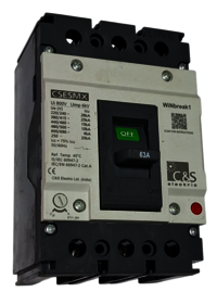 C&S MCCB CSESMX125FMU3P-63A