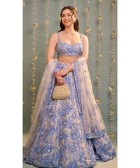 Stonework Net Readymade Lehenga