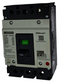 C&S MCCB CSESMX125FMU3P-125A
