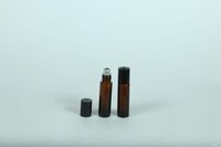 10ML AMBER GLASS ROLL ON BOTTLE