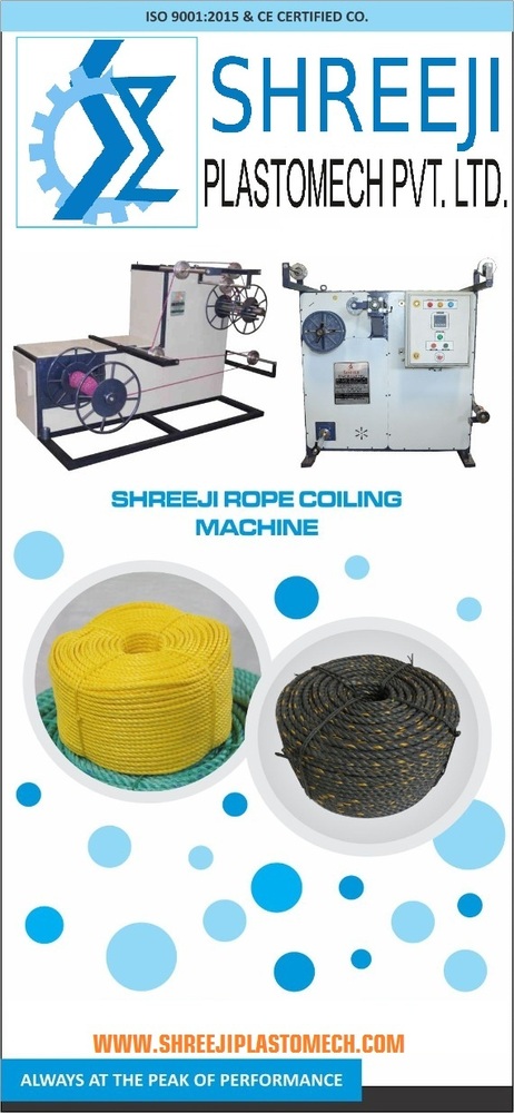 Rope Coiling Machine 2mm To 4mm