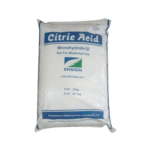 25 Kg Ensign Citric Acid