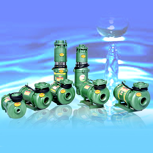 Single Phase Submersible Monoset Pumps - Material: Cast Iron