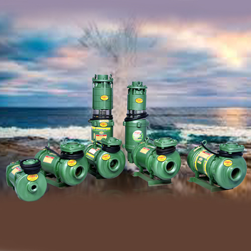 Three Phase Submersible Monoset Pumps - Material: Cast Iron